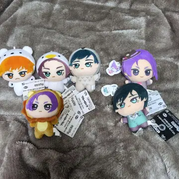블루 록 치비 봉제 인형 6개 세트