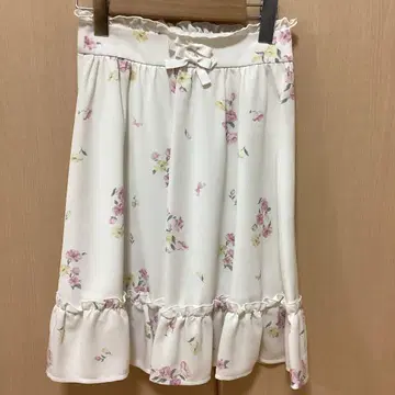 로디스포토 플라워 프린트 플레어 스커트 36 S
