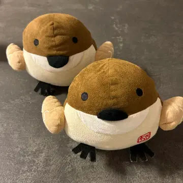 한나리 두부 스즈메 봉제 인형