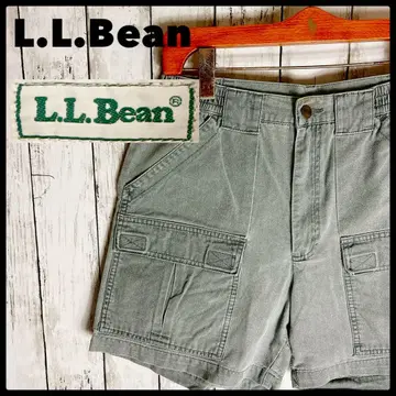 90s 엘엘빈 L.L.Bean 카고 숏 팬츠 그레이 구제 의류