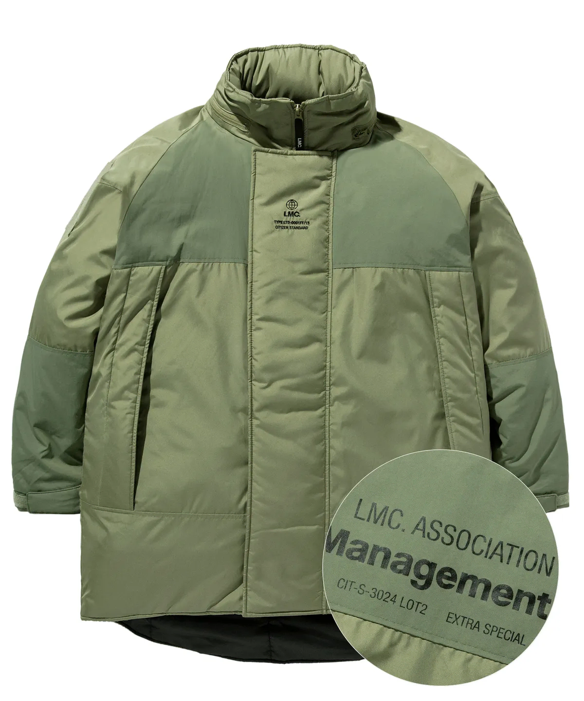 LMC GLOBE MONSTER THINSULATE PARKA olive