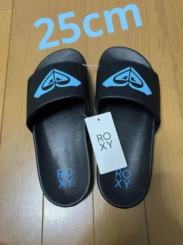 록시 샤워 샌들 인기 디자인 기간 한정 판매 터콰이즈 블루 로고