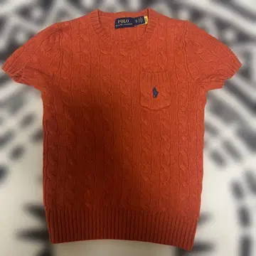 Ralph lauren 울 니트 오렌지