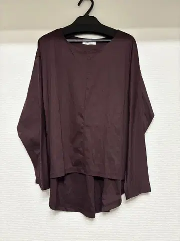 야마다야 Aga 노리다케 백 턱 컷 티셔츠 크림슨 새상품