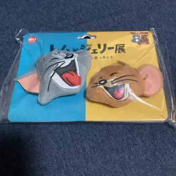 톰과 제리 전 봉제 인형 배지 세트