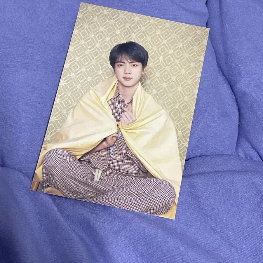 BTS JIN IGIN APPLE TONIC ポスター ojin.12.04 | 🐹🩵🩷💛 ジンくんの写真が入ったIGINのポスターが