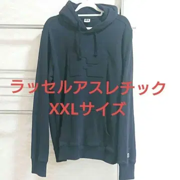 미사용 러셀 애슬레틱 후드티 감색 2XL 사이즈 후디