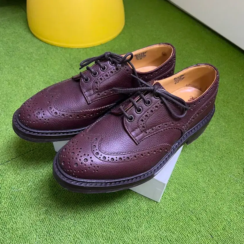 Tricker's Ilkley uk7 Burgundy #Trickers,#트리커즈,#알든,#레드윙 on