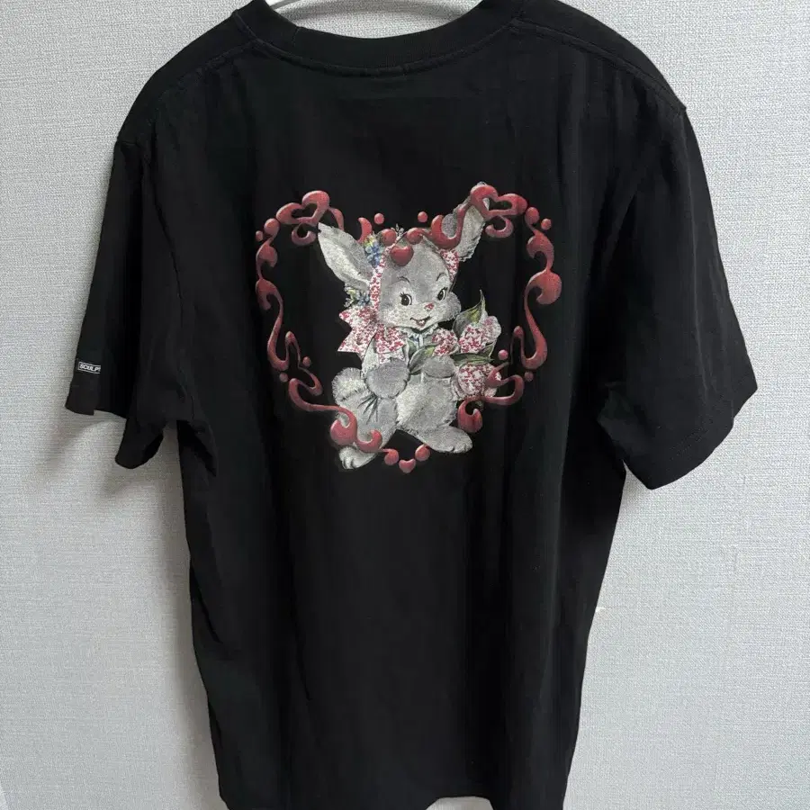 ★SCULPTOR★ Flocking Symbol Logo Tee Black SC24S232BK 스컬프터(SCULPTOR) Flocking Symbol Logo Tee Black - 사이즈