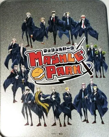 MASHLE PARK 캔에 들어있는 엽서 세트 매쉬루 파크 매쉬루 전