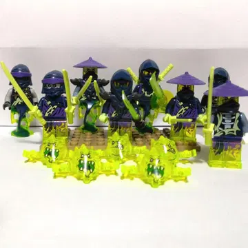 레고(LEGO) 닌자고 미니 피규어 고스트 닌자 8종 세트