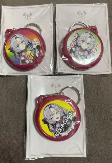 이치햐 만텐하라 살로메 Celebration Goods 보이스 키링 3종