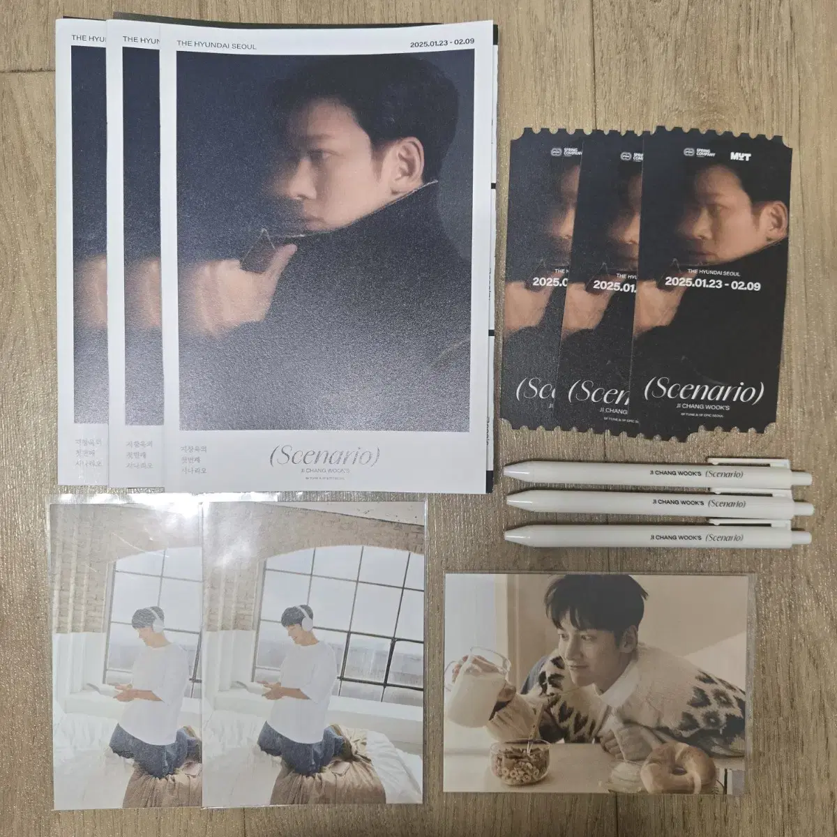 Changuk MD postcard OT goods scenario pop up exhibition The Hyundai