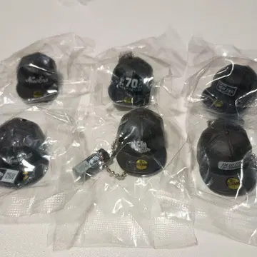 뉴에라 NEW ERA 가챠 참 마스코트 캡 모자 6개