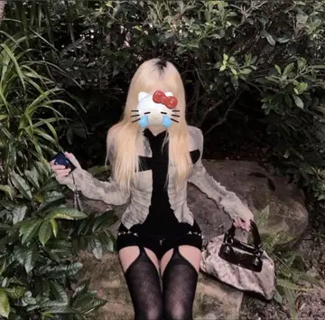 y2k 그런지 다크 코어 헤이세이 갸루 고딕 상의