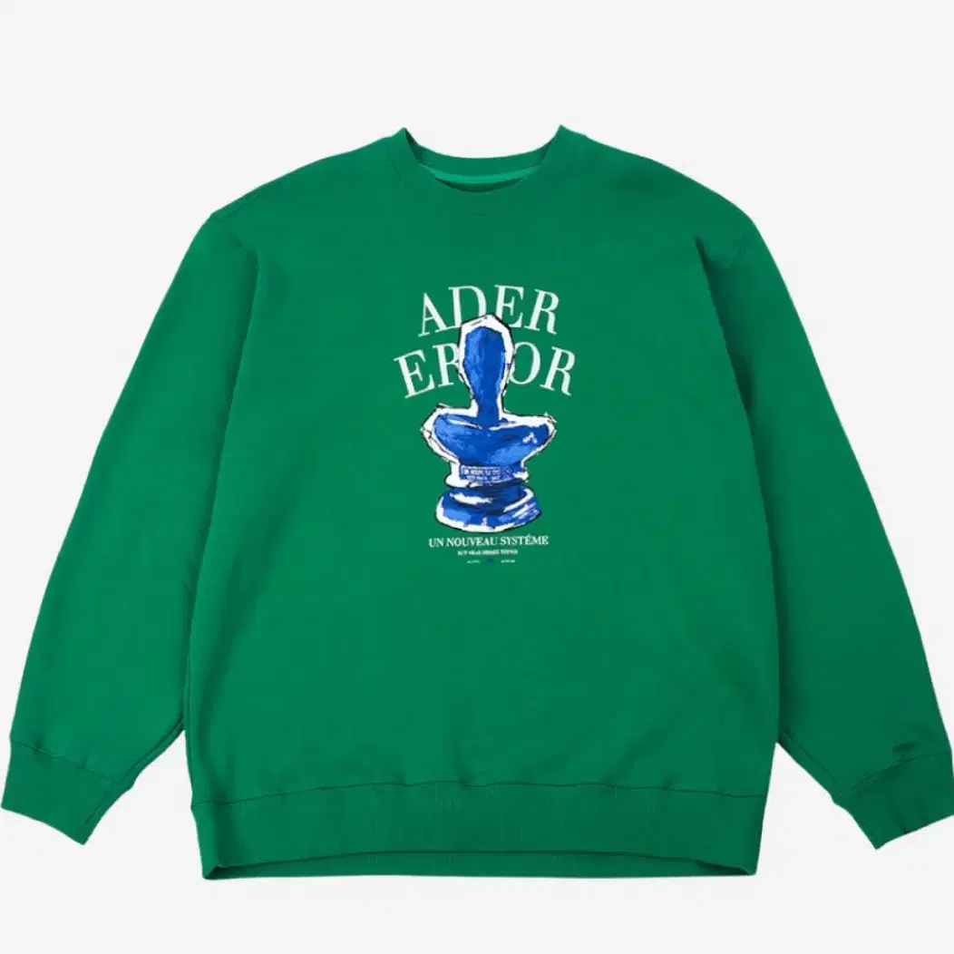 ADER ERROR | 아더에러 Ader Error Portrait Trophy Logo Sweatshirt 