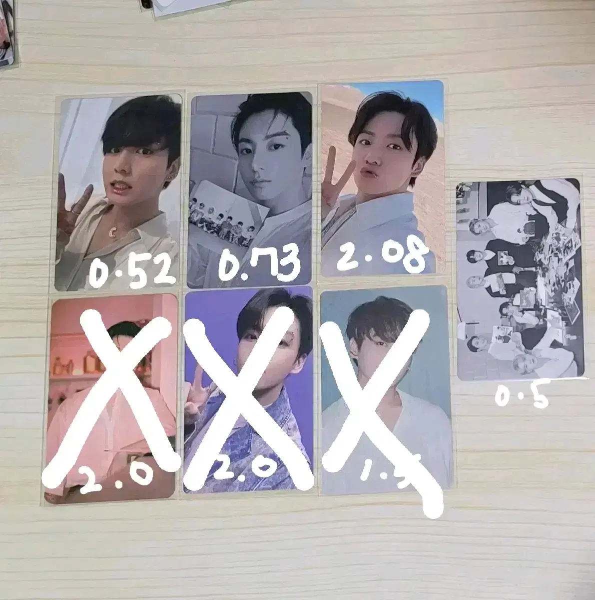 방탄 정국 프루프 위버스 특전 포카 bts jungkook