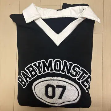 BABYMONSTER 롱 슬립 셔츠 M 사이즈