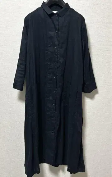 fog linen work 셔츠 원피스 린넨