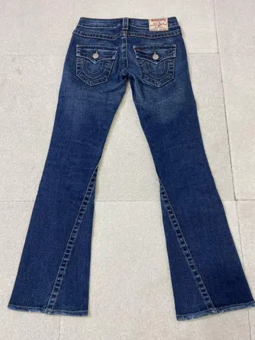8557. TRUE RELIGION 플레어 데님 팬츠 25인치 Y2K