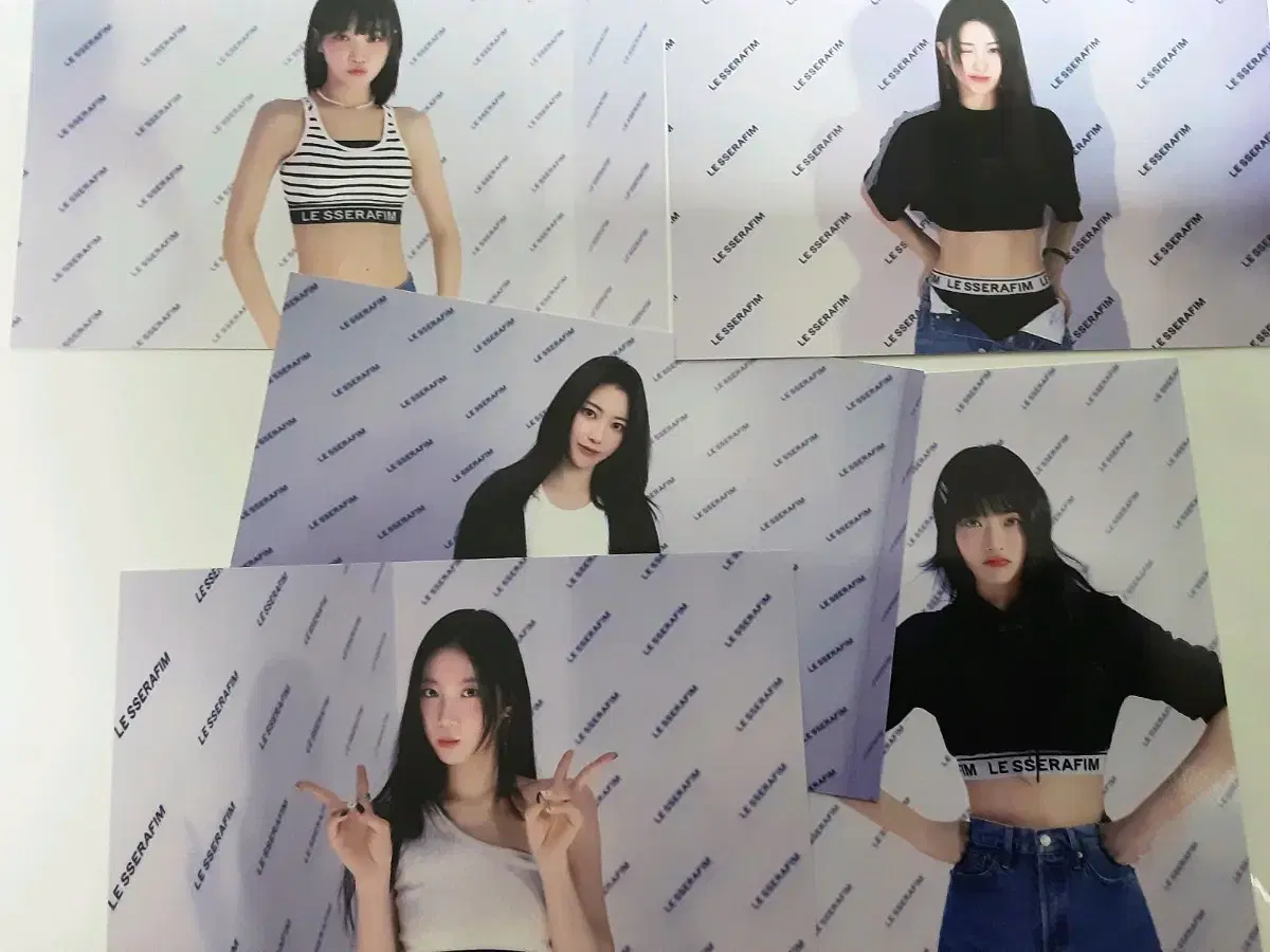 Le Sserafim Unforgiven e.ji Comeback Show broadcast pre-record postcard