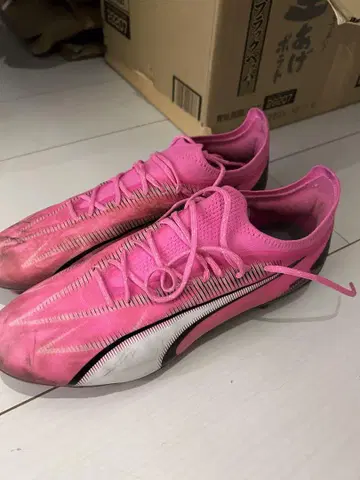Puma Ultra 축구 스파이크 27cm FG 핑크 푸마 울트라