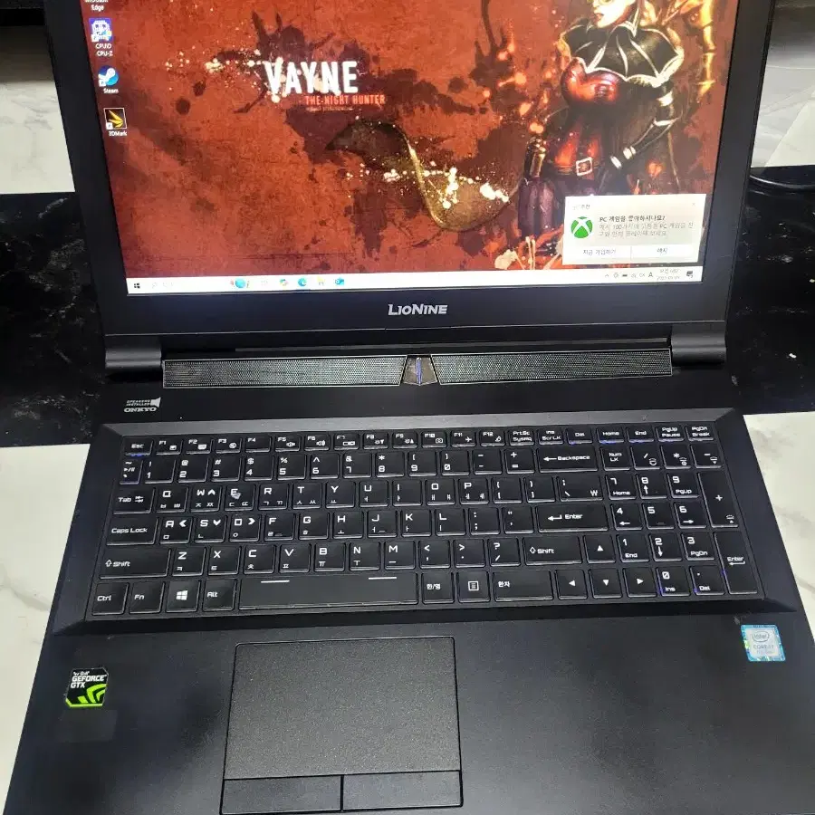 GTX 1060 리오나인 게이밍 노트북 팝니다.
