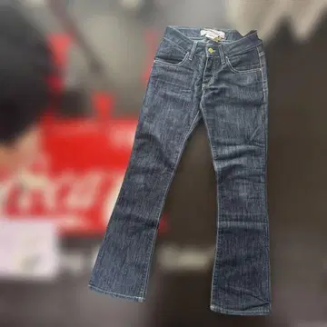 MET 26 로우라이즈 데님 백 골드 라벨 미 라인