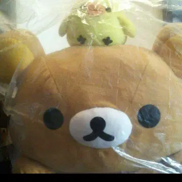 리락쿠마 제일복권 리락쿠마 봉제 인형 쿠션 상 키이로이토리