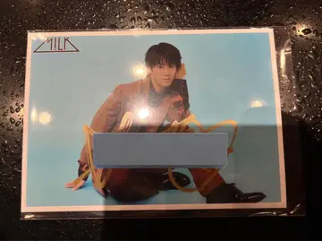 M!LK 소노 슌타 브로마이드 51잔째 캔들리 친필 사인