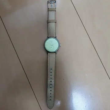 DUFA 아날로그 손목시계 라이트 그린