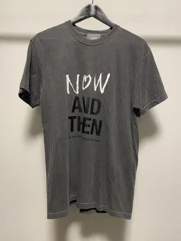 레드윙 NOW AND THEN 10주년 기념 티셔츠 그레이 M 사이즈