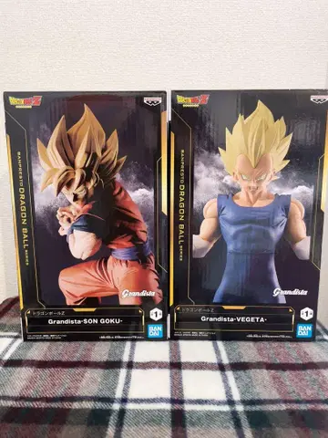 Grandista-SON GOKU & VEGETA 피규어 2개 세트