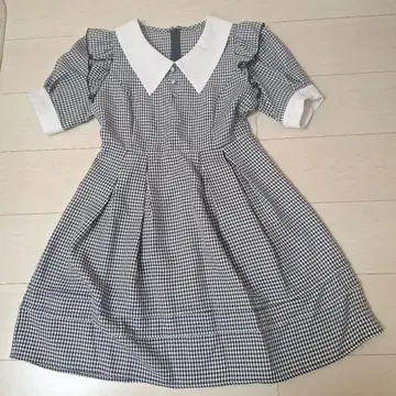 디어마이러브 로즈 반팔 원피스 양산계