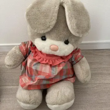 요시토쿠 토끼 봉제 인형 쇼와 레트로 40cm