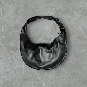 00s 아카이브 가죽 같은 가방 y2k BLK