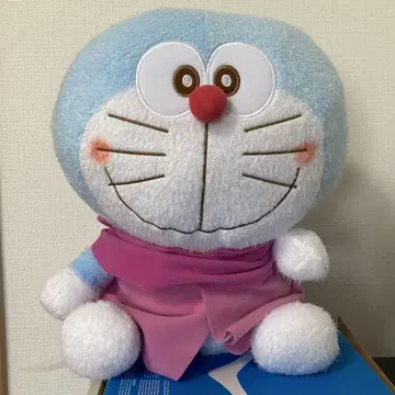 영화 도라에몽 진구(노비타)의 그림 세계 이야기 빨간 뺨 LL 봉제 인형
