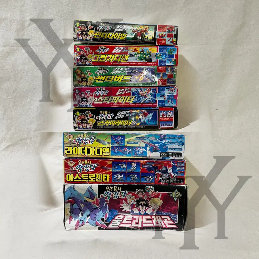 [Classic Plastic Model] 90s Space Warrior SingSing캅 8 Plastic Model Set Classic Toy Plastic Model