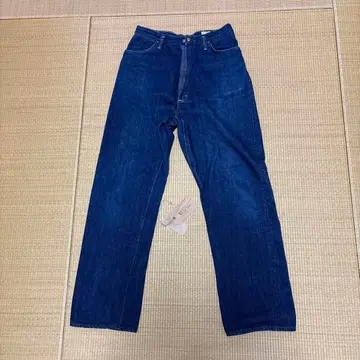 오어슬로우 로트 1950 하이 라이즈 데님 팬츠 M/2 여성용 일본제