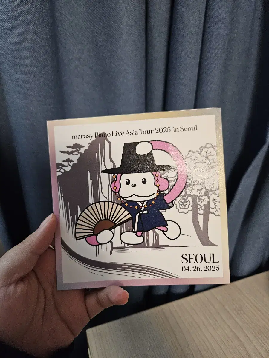 마라시 marasy Piano LiveTour 2025 기념엽서