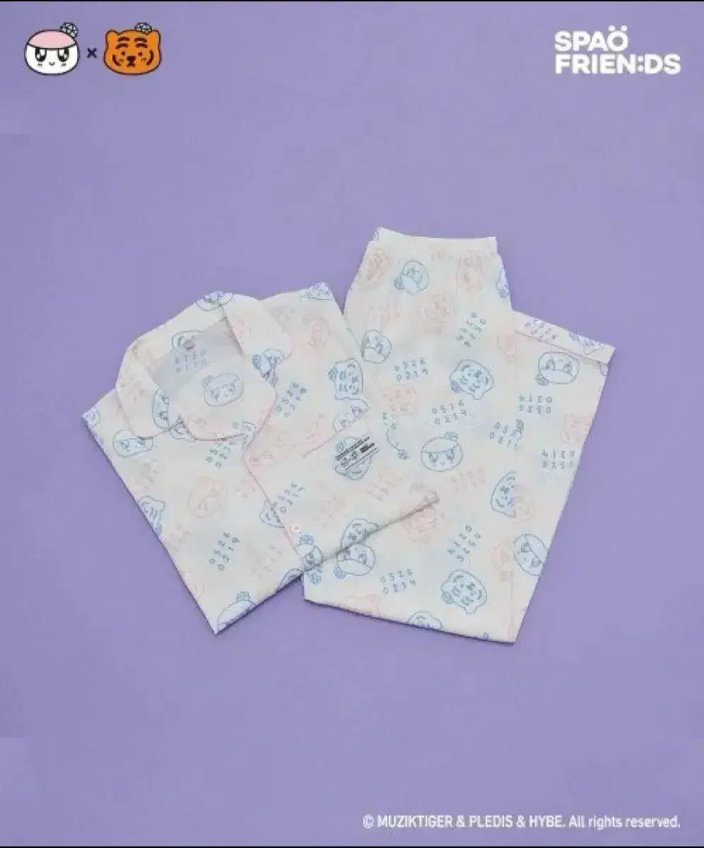 Sealed) Spao Seventeen (BongBong) x Musictiger Pajamas S L XL