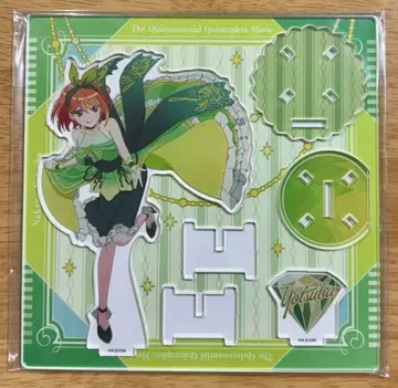 오등분의 신부 요츠바 아크릴 스탠드 애니메이트 한정 컬러 드레스