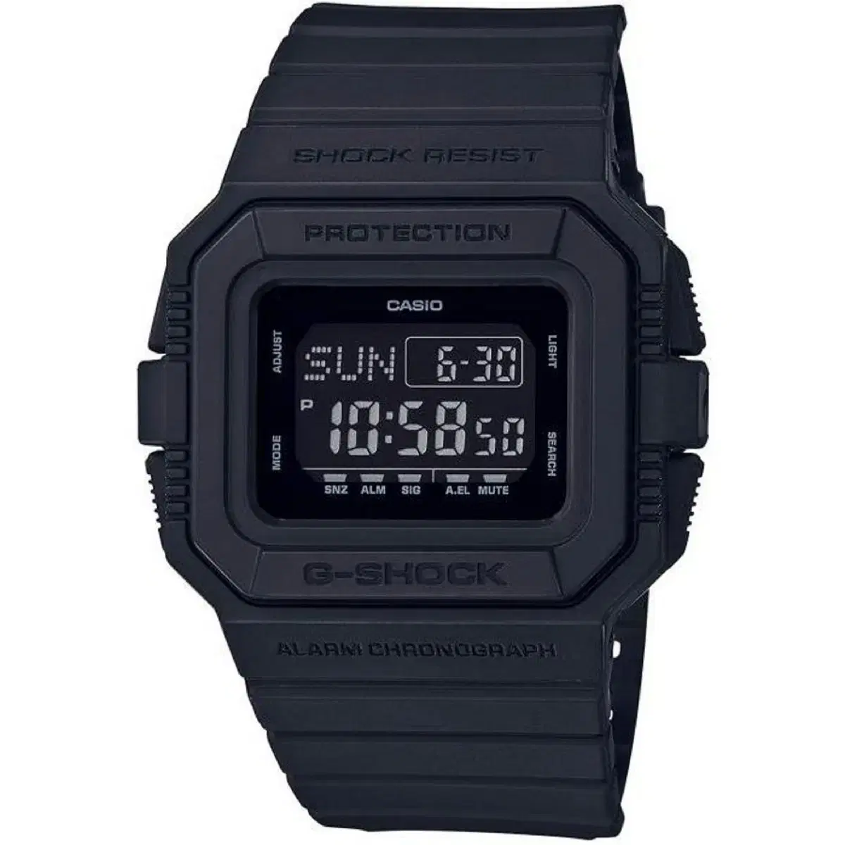 지샥 시계 DW-D5500BB-1 블랙