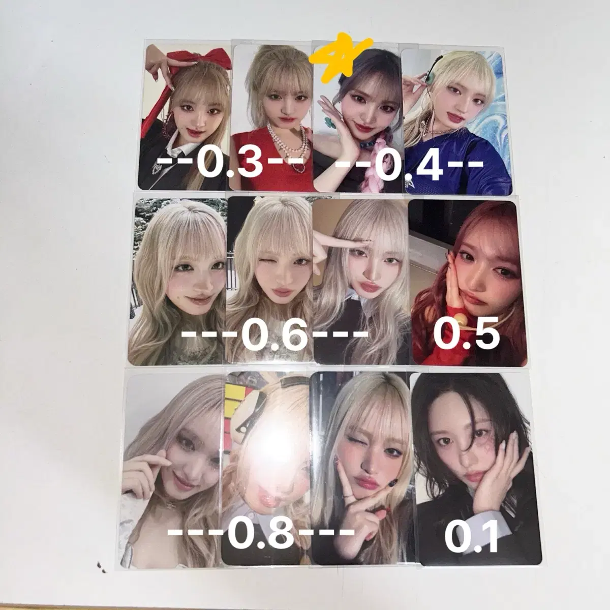 Ive liz leeseo Empathy Rebel Heart Apple Music photocard poca