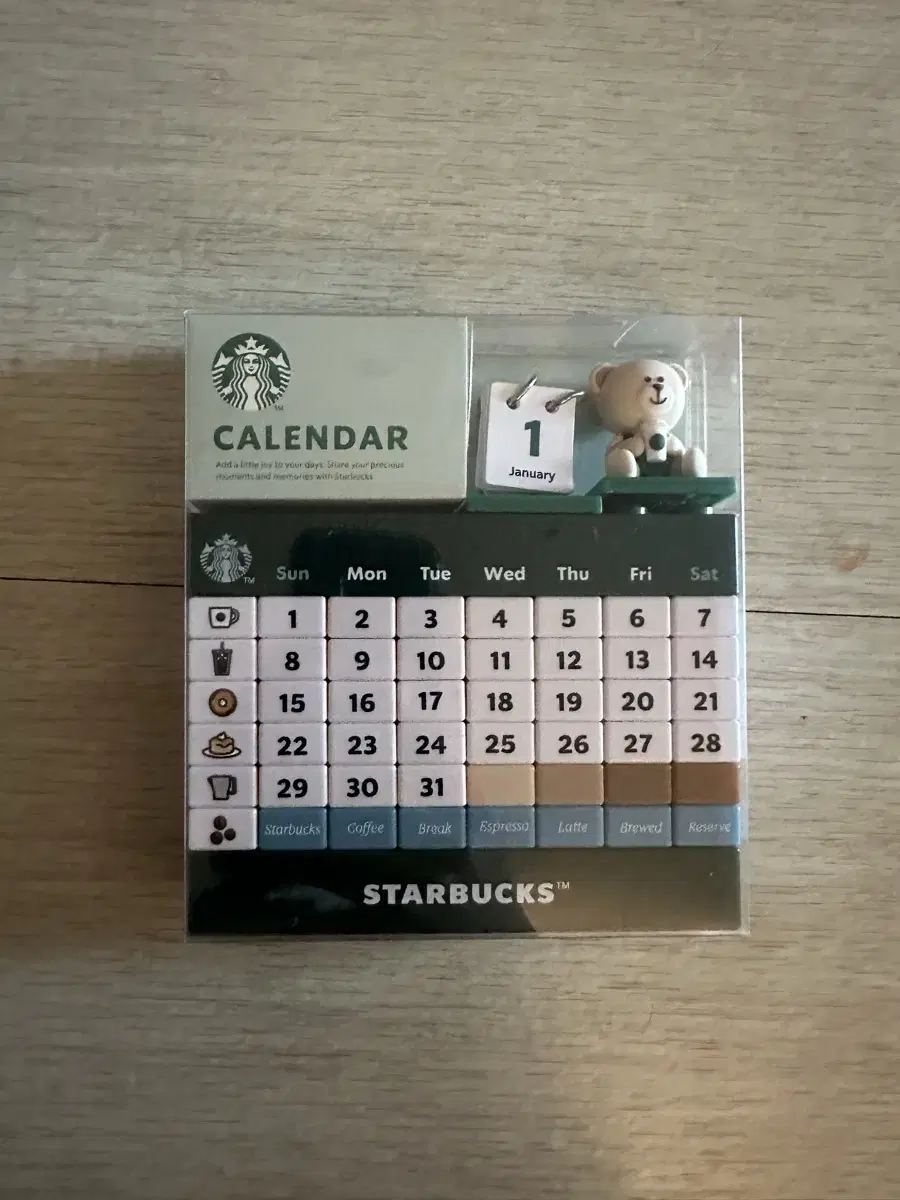 Stibucks Calendar/New product