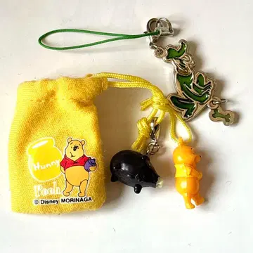 푸우 플루토 복조리 키링 디즈니 스트랩 곰돌이 푸