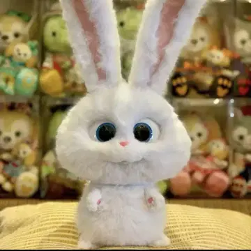 새상품 영화 반려동물 스노우볼 봉제 인형 토끼 Pets Snowball