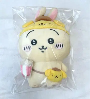 치이카와 산리오 콜라보 토끼 폼폼푸딩 봉제 인형