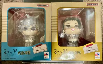 주술회전 룩업 고죠 사토루 게토 스구루 수트 ver 세트 미니 방석 포함