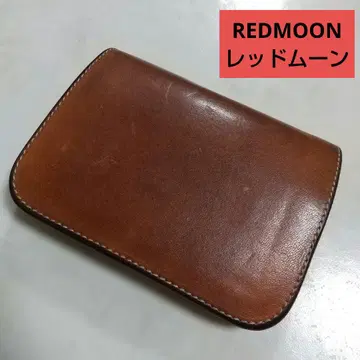REDMOON 레드 문 레어 두꺼운 고급 가죽 접이식 지갑 에이징